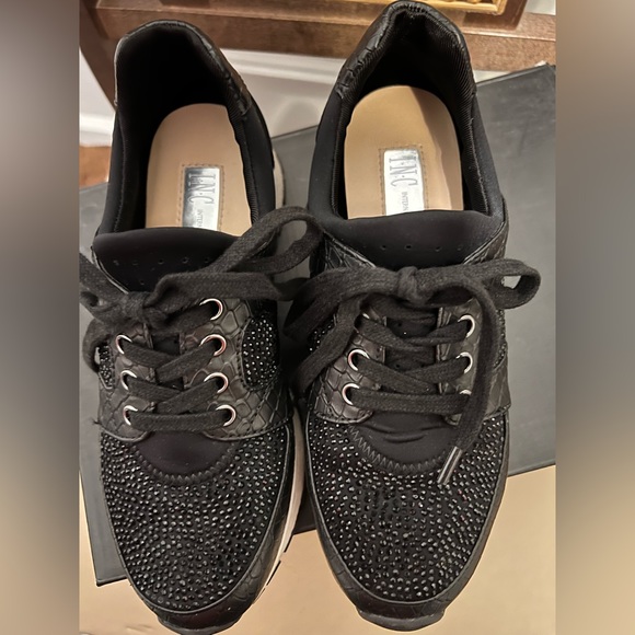 INC International Concepts Womens Pakiss Fabric Low Top Lace Up Fashion Sneak - Picture 5 of 10